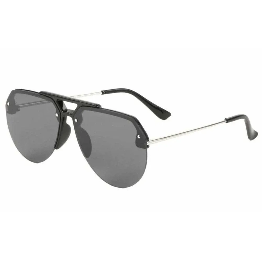 Aviator Sunglasses Rimless Fashion Pilot Style Sun Glasses Trendy Street Wear‎